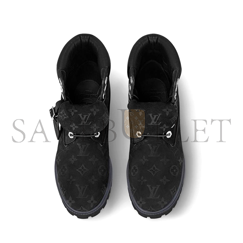 l0vis Vvtt0n x timb**1*nd 6″ ankle boot black monogram 1ad73h